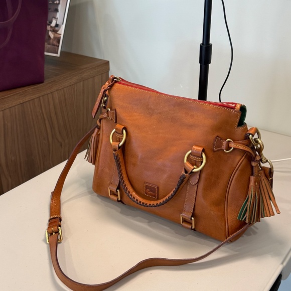 Dooney & Bourke Florentine Satchel Natural - Picture 3 of 16